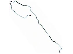 1976-1978 Mustang OEM Steel Rear Axle Drum Brake Lines After 7/12/76, 2-Piece