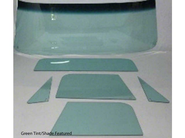 1976-1980 Chevy-GMC Truck Glass Kit-Large Rear Glass, Clear