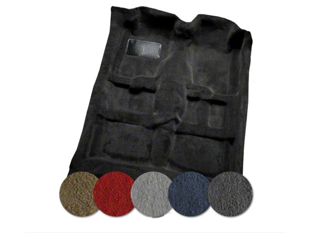 1976-1981 Camaro Molded Carpet Set , Cut-Pile, For Cars With Console From Auto Custom Carpet