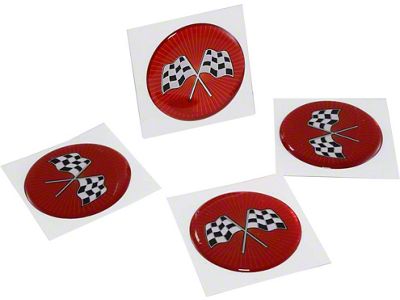 Emblem Set,Crossflag Red