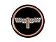 1976-1987 Corvette Wheel Spinner Kit Emblems Checkered Flag 2 Black