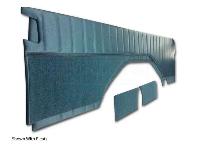 1976-1991 Chevy-GMC Blazer/Jimmy Rear Interior Panels Without Pleats, Oxen Grain Vinyl