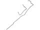 1976-79 Ford F-250 2WD Longbed Pickup 3/8 Main Fuel Lines - 2 Pieces, Dual Tanks - Stainless Steel