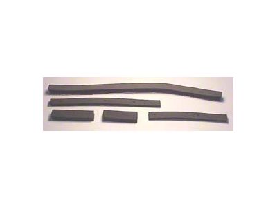 1976 Corvette Radiator Support Seal Kit With L82 Or Air Conditioning (Sting Ray Sports Coupe)