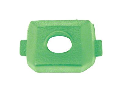 1976 Corvette Rear View Mirror Bracket Cover, Blue/Green, Sold as Each