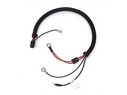 Engine And Starter Solenoid Extension Wiring Harness With Alarm In Door And Without Air Conditioning Show Quality (77-78 Corvette C3)
