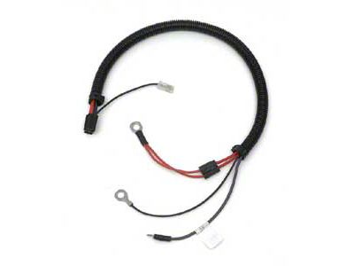 1977-1978 Corvette Engine And Starter Solenoid Extension Wiring Harness With Alarm In Door And Without Air Conditioning Show Quality