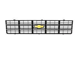 Chevy Grille w/Emblem Blk 77-79