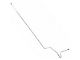 1977-1979 Ford Thunderbird OEM Steel Front to Rear Brake Line, All Models