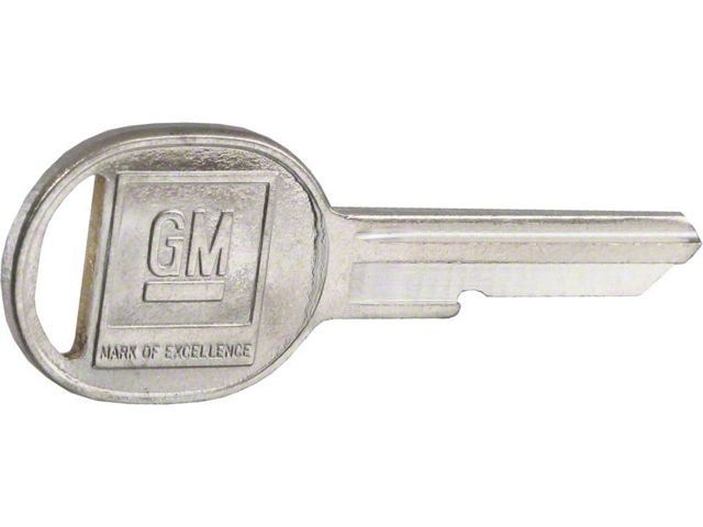 1977, 1981 & 1991-1996 Corvette Door Key, Oval