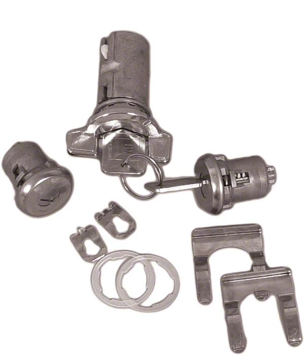 Ecklers Ignition and Door Lock Set with Late Style Keys (69