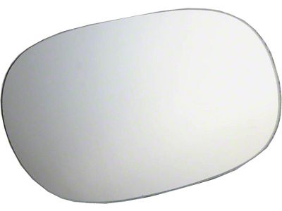 Outside Sport Mirror Glass, Replacement, Left, 1977-1982