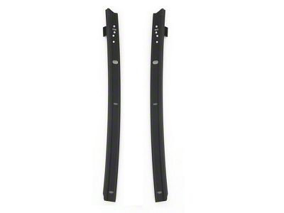 1977-1982 Corvette Pillar Post Weatherstrip Retainers, Pair