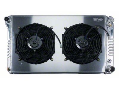 1977-1987 Chevy-GMC Truck Cold Case Aluminum Radiator 19With Dual 12 Fans, Automatic