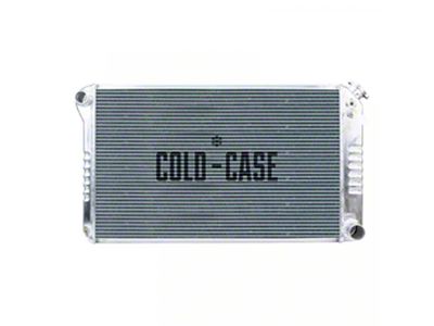1977-1987 Chevy-GMC Truck Cold Case Aluminum Radiator 19With Dual 12 Fans, Manual