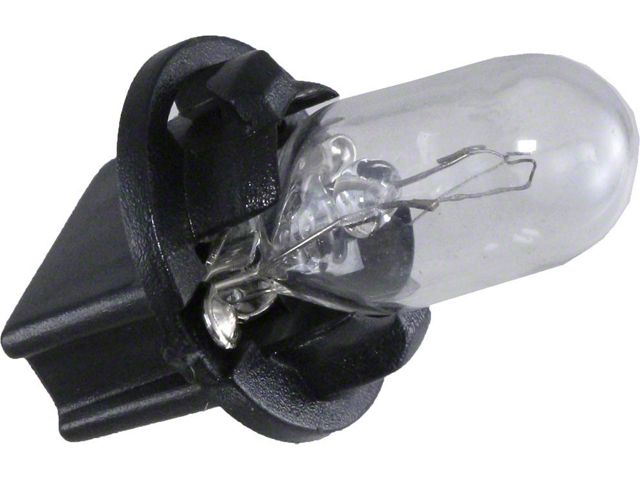 Dash Light Bulb with Socket (77-89 Corvette C3 & C4)
