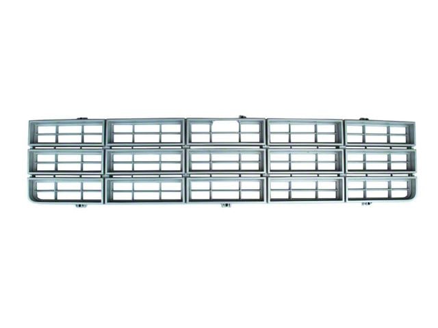 1977-79 Chevy Truck Center Grille, Gray