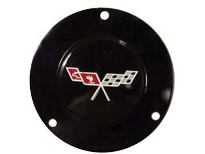 1977 And 1979 Corvette Horn Button Emblem (Sports Coupe)