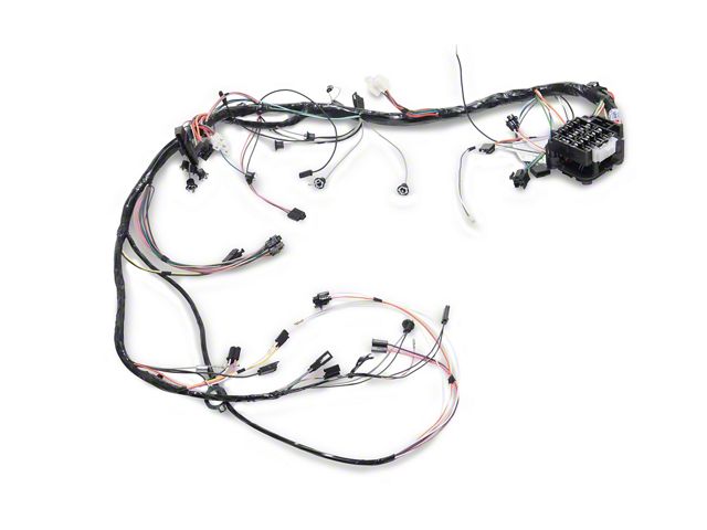 Dash Wiring Harness,w/Auto Trans &Alarm Switch, 1977E (Sports Coupe)