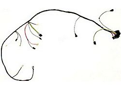Engine Wiring Harness,w/Auto Trans& Alarm In Fndr,1977E (Sports Coupe)