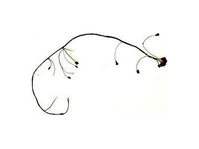 Engine Wiring Harness,w/Auto Trans& Alarm In Fndr,1977E (Sports Coupe)