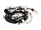1977 Corvette Forward Light Wiring Harness With Alarm Switch InFender Show Quality (Sports Coupe)