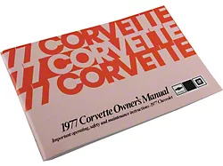 1977 Corvette Owners Manual (Sports Coupe)