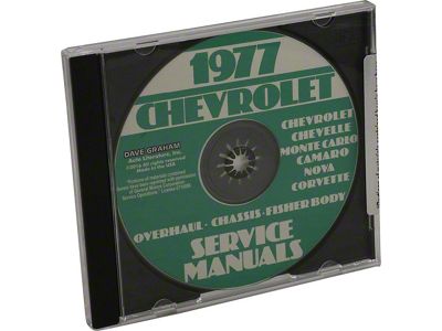 1977 Full Size Chevy Overhaul/Chassis/Body Service Manuals (CD-ROM)
