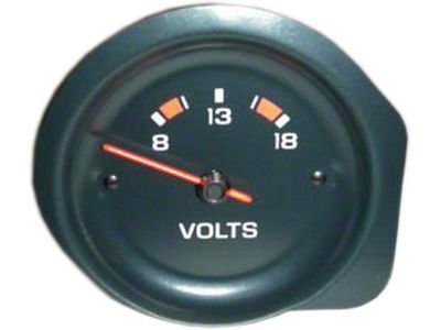 Voltmeter Gauge, 1977 (Sports Coupe)