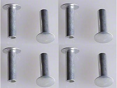 1977 Firebird Trans AM Hood Shaker Scoop Aluminum Rivets Set Of 8