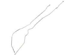 3/8 Main Fuel Lines, Rear Tank - 2 Pieces - Stainless Steel (1977 Bronco)