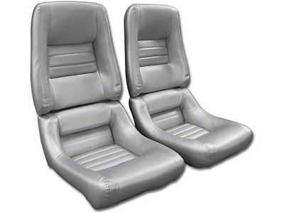 1978,1979-1982 & Pace Car Corvette Seat Covers With 4 Bolster, Leather