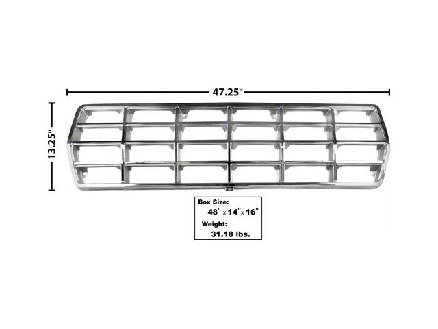 1978-1979 Chrome/Argent Grille