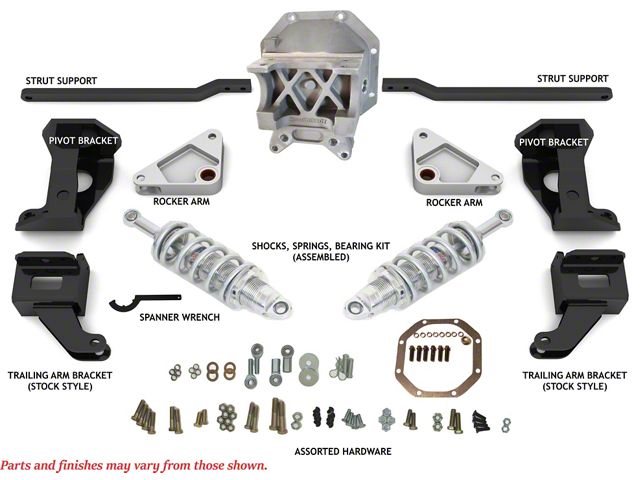 1978-1979 Corvette Suspension Kit Shark Bite Rear Coil Over DoubleAdjustable Shock