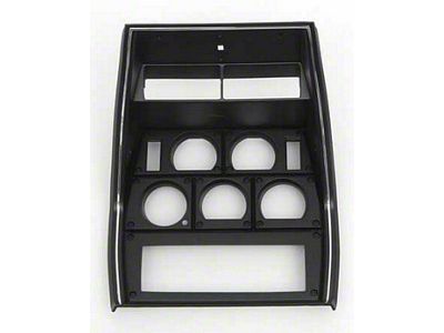 Custom Instrument Cluster Bezel, For DIN Radio, 1978-80