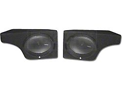 1978-1982 Corvette Custom Rear Speaker Cabinets With Speakers 