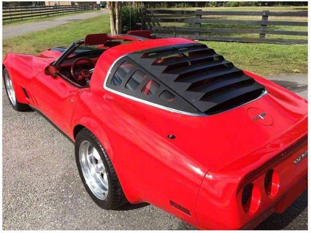 Aluminum Rear Window Louvers (78-82 Corvette C3)