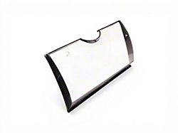 Speedometer/Tachometer Lens with Black Trim (78-82 Corvette C3)