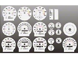White Face Gauges Instrument Cluster Overlay (78-85 Monte Carlo)
