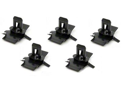Interior Rear Window Upper Molding Clipst 5pc, 78-87
