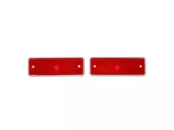 1978-1987 El Camino Rear Side Marker Light Assembly, Right and Left Hand, Sold as a Pair
