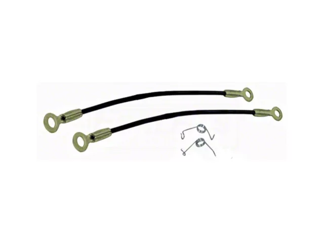 El Camino Tailgate Cable And Spring, Kit, 1978-1987