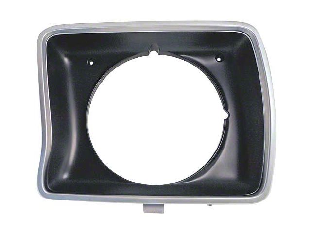 Headlight Dr/ Argent/for Round Lights/Left