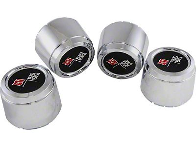 Wheel Spinner Kit With Swept Ear Spinners For 1976-1982 C3 Corvette – 4-Piece Set 5 thumbnail image