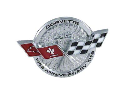 1978 Corvette Gas Door Emblem