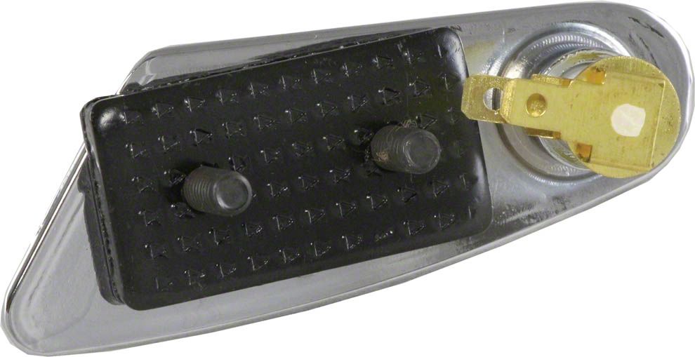 RT-211416様専 Ecklers T-Top Rear Mount Plate with Switch; Chrome; Passenger Side