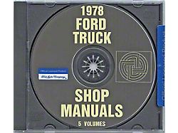 1978 Ford Pickup Shop Manual On CD