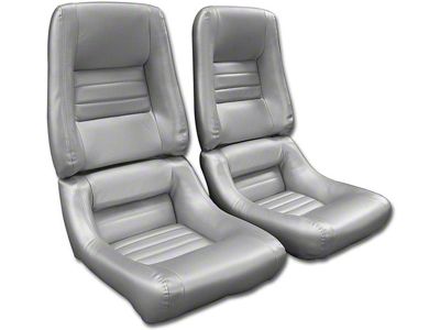 1978 Pace Car & 1979-1982 Corvette Seat Covers, Leather, Mounted On Foam, With 4 Bolster