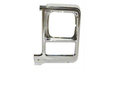 1979-1980 Chevy-GMC Pickup Square Headlight Bezel, Left