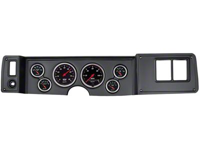 Auto Meter Designer Black Series 6-Gauge Direct-Fit Dash Kit (79-81 Camaro)